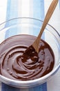 Melted chocolate for cooking