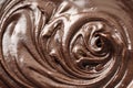 Melted Chocolate Texture Background Royalty Free Stock Photo