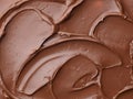 Melted chocolate texture Royalty Free Stock Photo