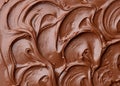 Melted chocolate texture Royalty Free Stock Photo