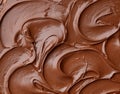 Melted chocolate texture Royalty Free Stock Photo