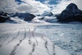 Melting Antarctic glacier Royalty Free Stock Photo