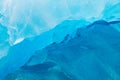 Melting Blue flowing glacier ice background Royalty Free Stock Photo