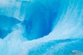 Melting Blue flowing Iceberg background