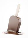Melting chocolate ice cream Royalty Free Stock Photo