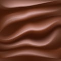 Melting creamy chocolate