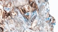 Melting ice abstract texture background design Royalty Free Stock Photo