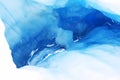 Melting ice cave at Fox Glacier, New Zealand Royalty Free Stock Photo
