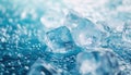 Melting Ice And Cold Water Royalty Free Stock Photo
