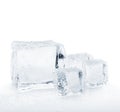 Melting ice cubes Royalty Free Stock Photo