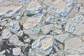 Melting ice over the Greenland Royalty Free Stock Photo