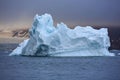 Melting Iceberg in Arctic ocean Royalty Free Stock Photo