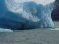 Melting iceberg in Lago Argentino, Calafate Royalty Free Stock Photo