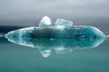 Melting floating icebergs in Jokulsarlon, Iceland