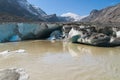 Melting of the Pasterze glacier