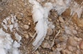 The melting of snow ice in Quetta Pakistan