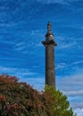 Melville Monument at St Andrew Square in Edinburgh Royalty Free Stock Photo