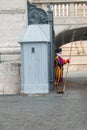 Member of the Pontifical Swiss Guard or Papal Swiss Guard (Guardia Svizzera Pontificia
