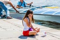 Member of Samara solar boat team