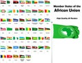 Member states of the African Union