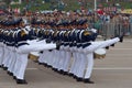 Military parade as part of the Fiestas Patrias commemorations in Santiago, Chile