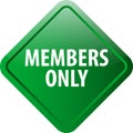 Members only web button Royalty Free Stock Photo