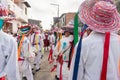 Members of the cultural event Encontro de Chegancas