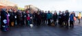 Members of the POP UP Choir at the New Years Day Swim.