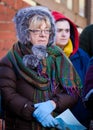 Members of the POP UP Choir at the New Years Day Swim.