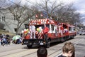 Members of Rameses Shriners on float at the Beaches Easter Parade 2017 on Queen Street East Toronto