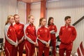 Members of Team Latvia for FedCup