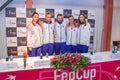 Members of Team Slovakia for FedCup