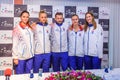 Members of Team Slovakia for FedCup