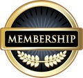 Membership Black Label Emblem Icon