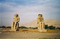 Memnone Colossus in Luxor. Egypt Royalty Free Stock Photo