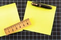 Memo board Royalty Free Stock Photo