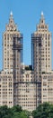 memorable building renovation in manhatan new york Royalty Free Stock Photo