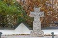 Memorable cross to Alapayevsk martyrs on Calvary