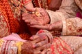 The memorable moment on the hindu wedding