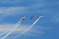 Memorial Airshow. Flying Bulls aerobatics team with ExtremeAir XA42 planes