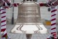 Memorial bell for president Lech Kaczynski, his wife Maria, Ryszard Kaczorowski-President in Exile and 93 people died in Smolensk