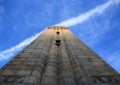 Memorial bell tower in NCSU. Royalty Free Stock Photo