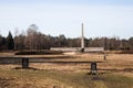 memorial at Bergen Belsen Royalty Free Stock Photo