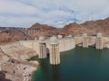 Memorial Bridge and Hoover Dam - USA Royalty Free Stock Photo