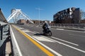 Memorial Bridge Settimia Spizzichino in Rome Royalty Free Stock Photo