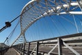 Memorial Bridge Settimia Spizzichino in Rome Royalty Free Stock Photo