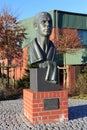 Memorial bust of boxer Max Schmeling