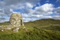 The Memorial Cairn to the Pairc Raiders Rembering the Land Heros, People of Lochs, of Lewis. Scotland, UK.