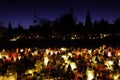 Memorial candles Royalty Free Stock Photo