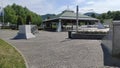 Memorial center in Potocari, a monument to the Muslims killed in the genocide in Srebrenica.